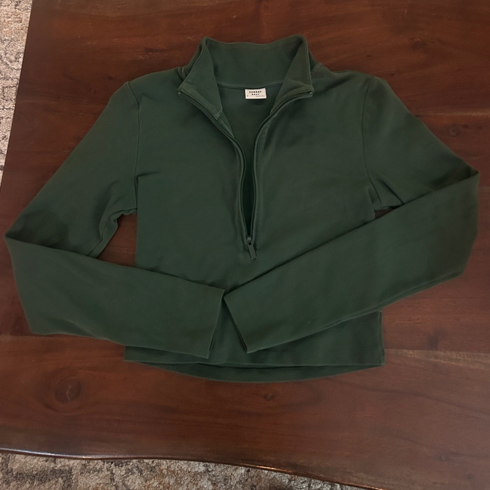 Sunday Best • 1/2 zip • long sleeve • size small - Picture 2 of 10